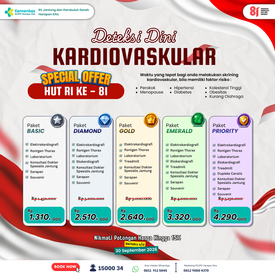 Paket Medical Check Up Sehat Prima